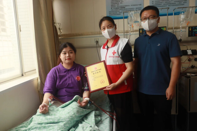 为生命“续航”，湖南工美职院学子捐献造血干细胞