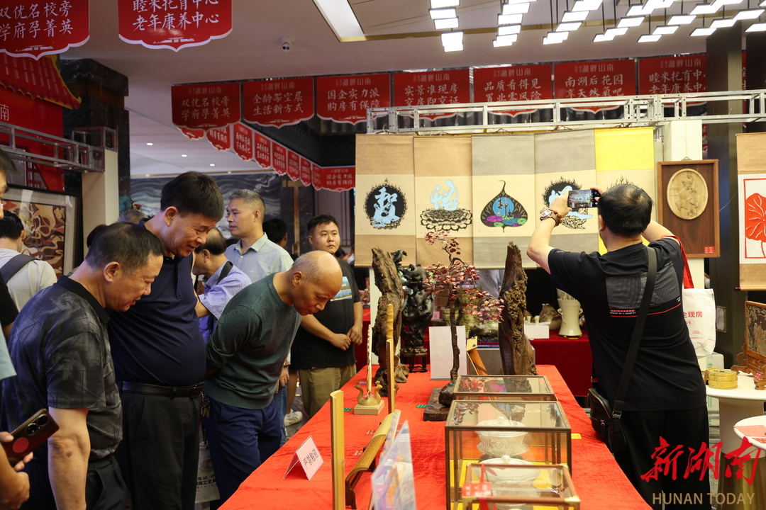 新湖南:工艺之美闪耀衡阳 2024湖南工艺美术精品展开幕-湖南工艺美术职业大学